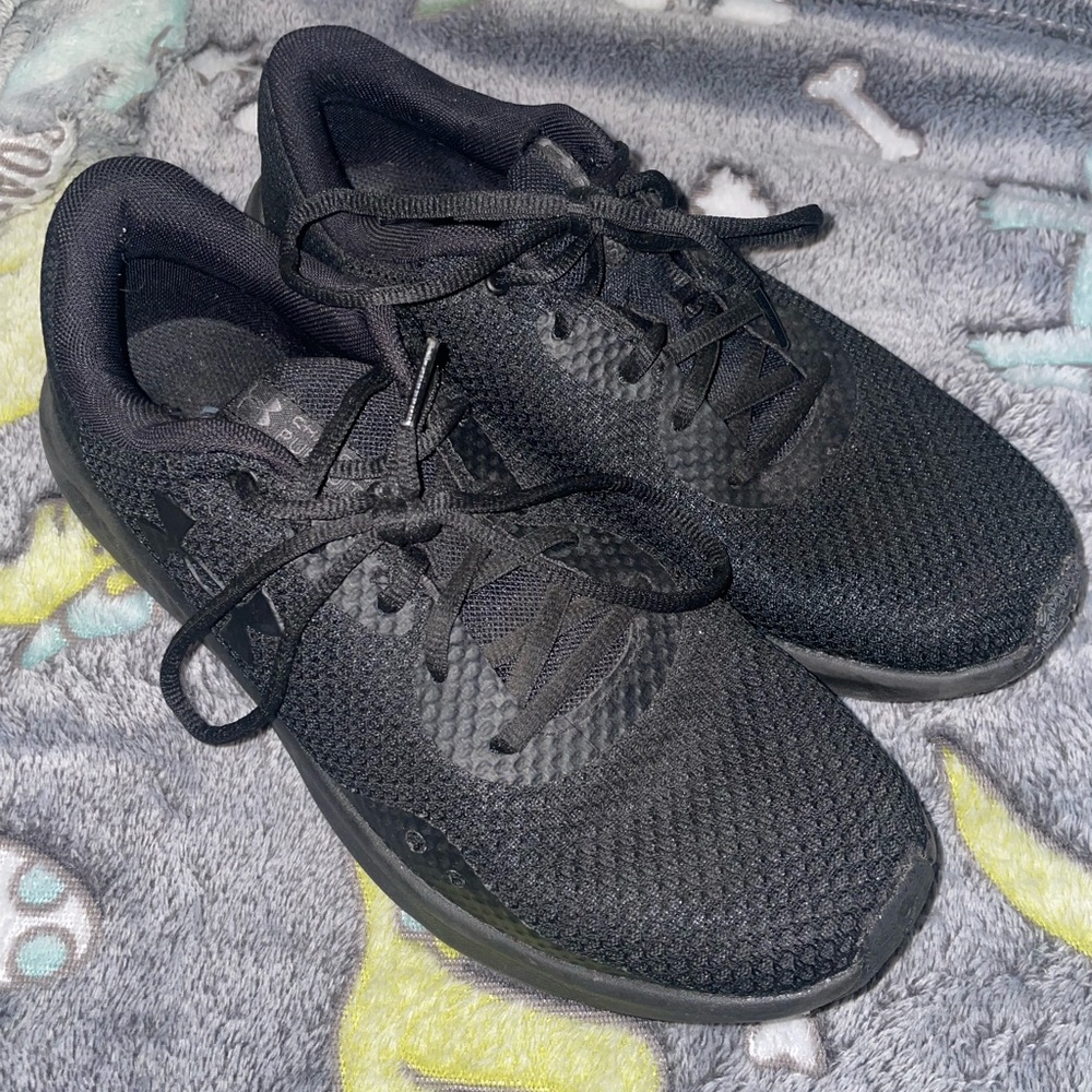 Under Armour Black Athletic Shoes
